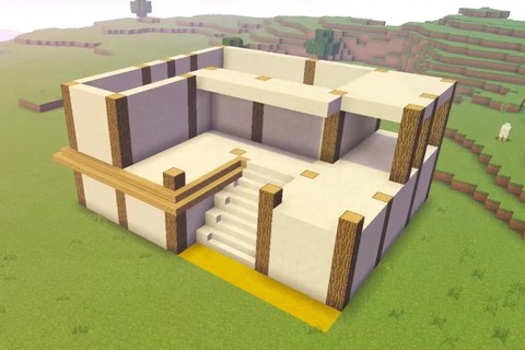 我的世界怎么炸出别墅[图2]