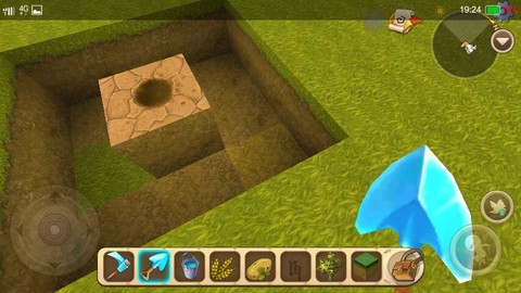 迷你世界中怎么种树