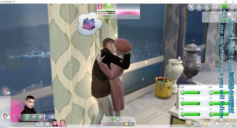 模拟人生4怎么勾搭